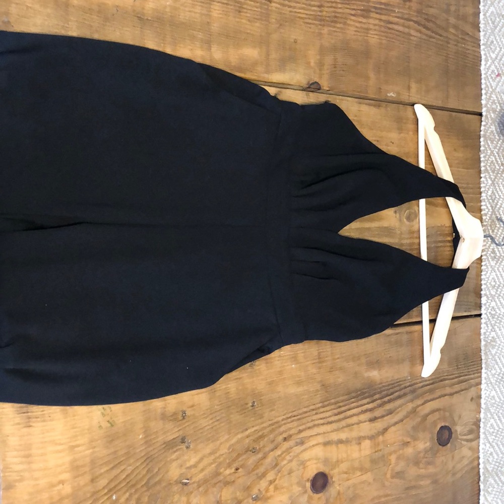 Black Socialite Romper